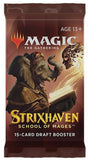 Magic The Gathering Strixhaven: School of Mages Draft Booster Pack