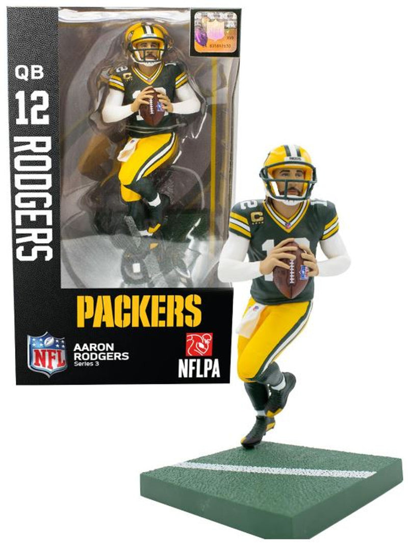 AARON RODGERS 2022 Imports Dragon 6" NFL Figure