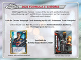 2021 Topps Chrome Formula 1 Racing Hobby Pack