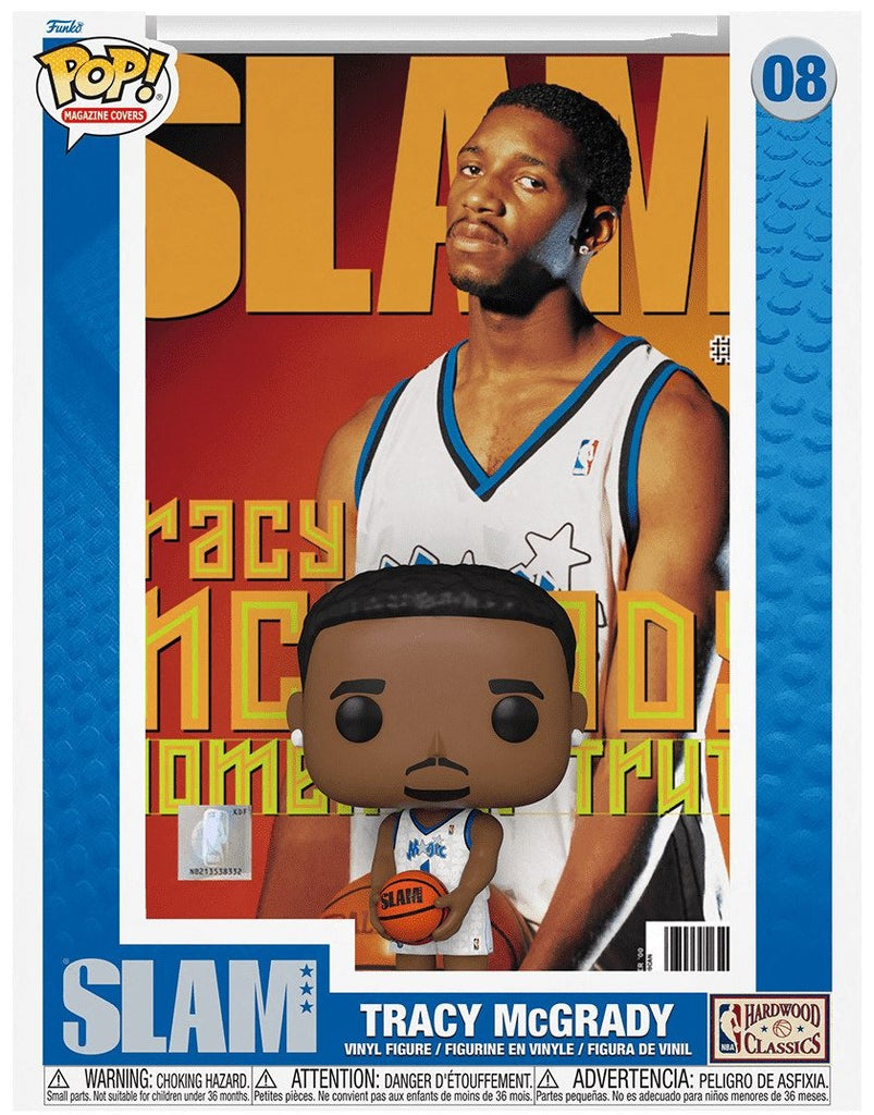 TRACY McGRADY Funko Pop! NBA SLAM Magazine Cover w/Protective Case