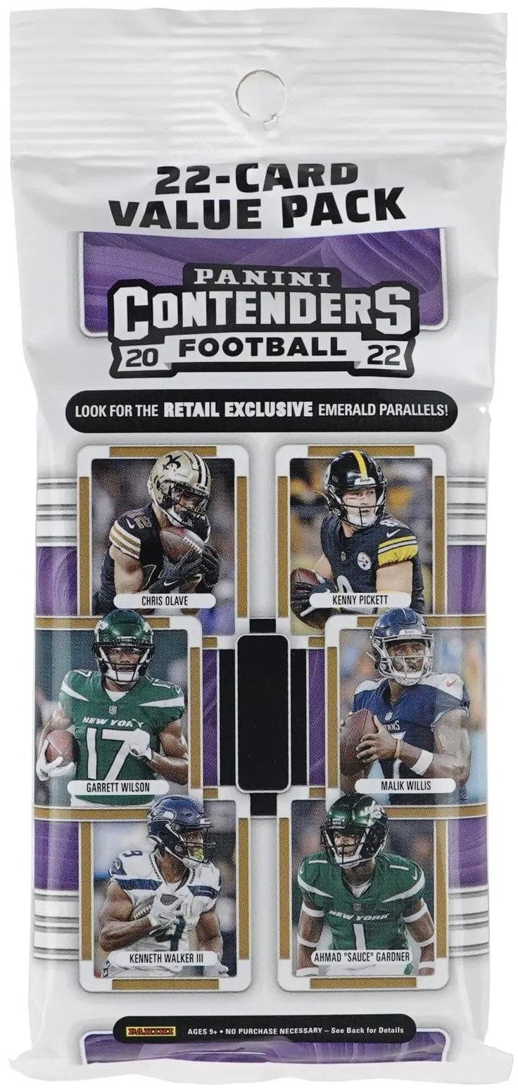 2022 Panini Contenders Football Jumbo Value Pack